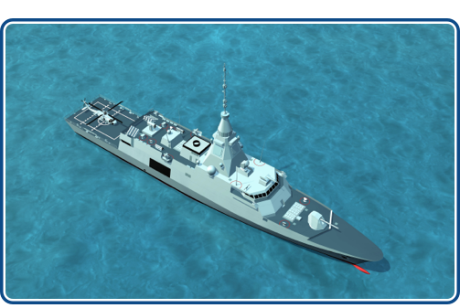view of Als ® Class 115 Surface Combat Ship 