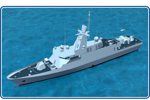 view of 65 Surface Combat Ship