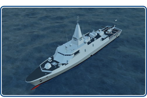 view of Als ® Class 95 Surface Combat Ship
